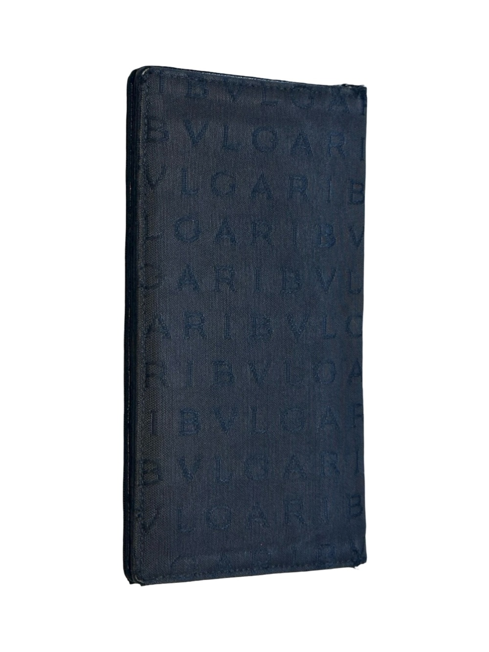 BVLGARI Logomania Long Flap Wallet - Canvas & Leather - Rare Vintage wallet - Picture 2 of 12